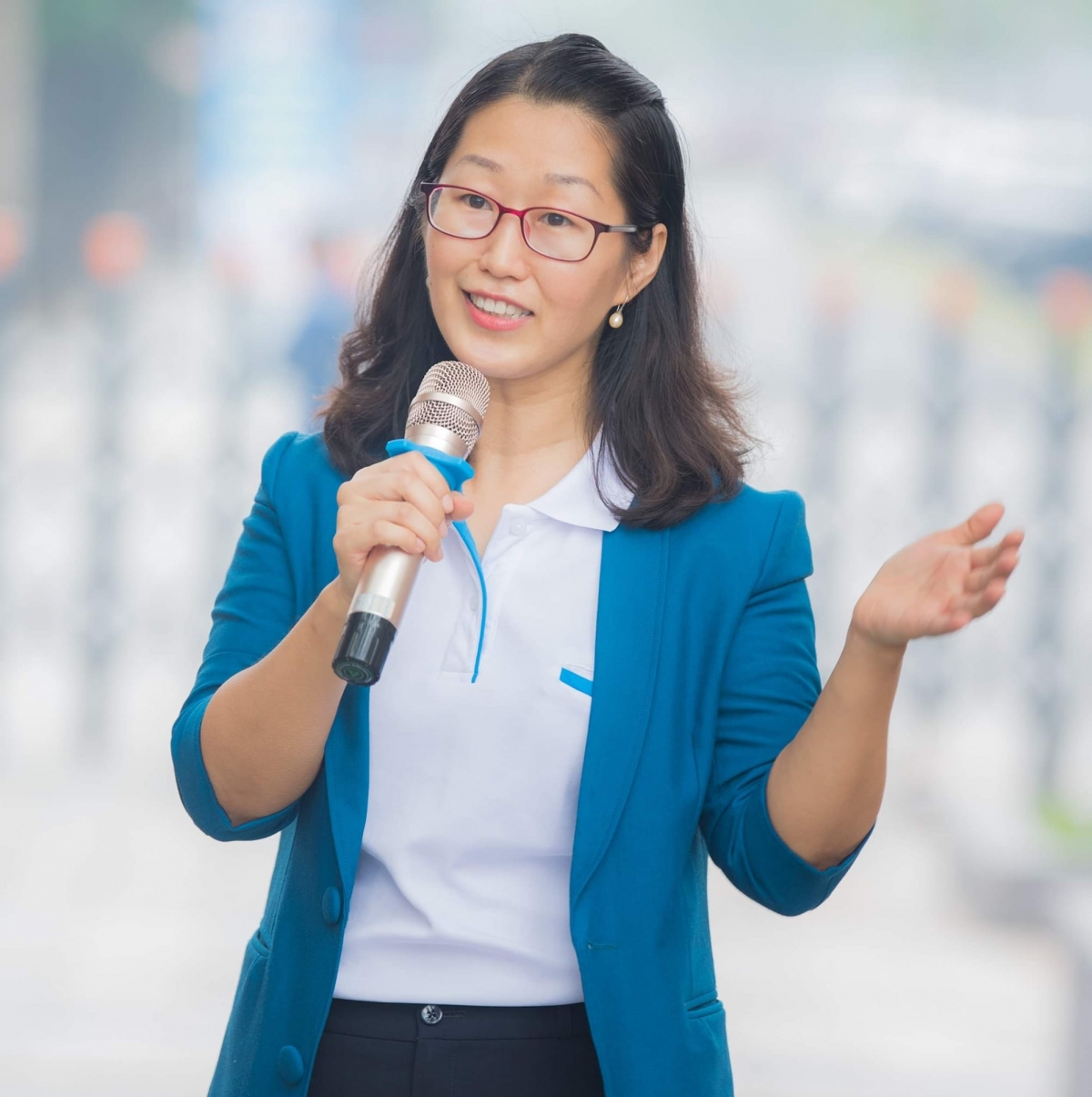 Bà Nguyễn Hồng Minh, Đại diện Cộng đồng giáo viên Sáng tạo của Microsoft