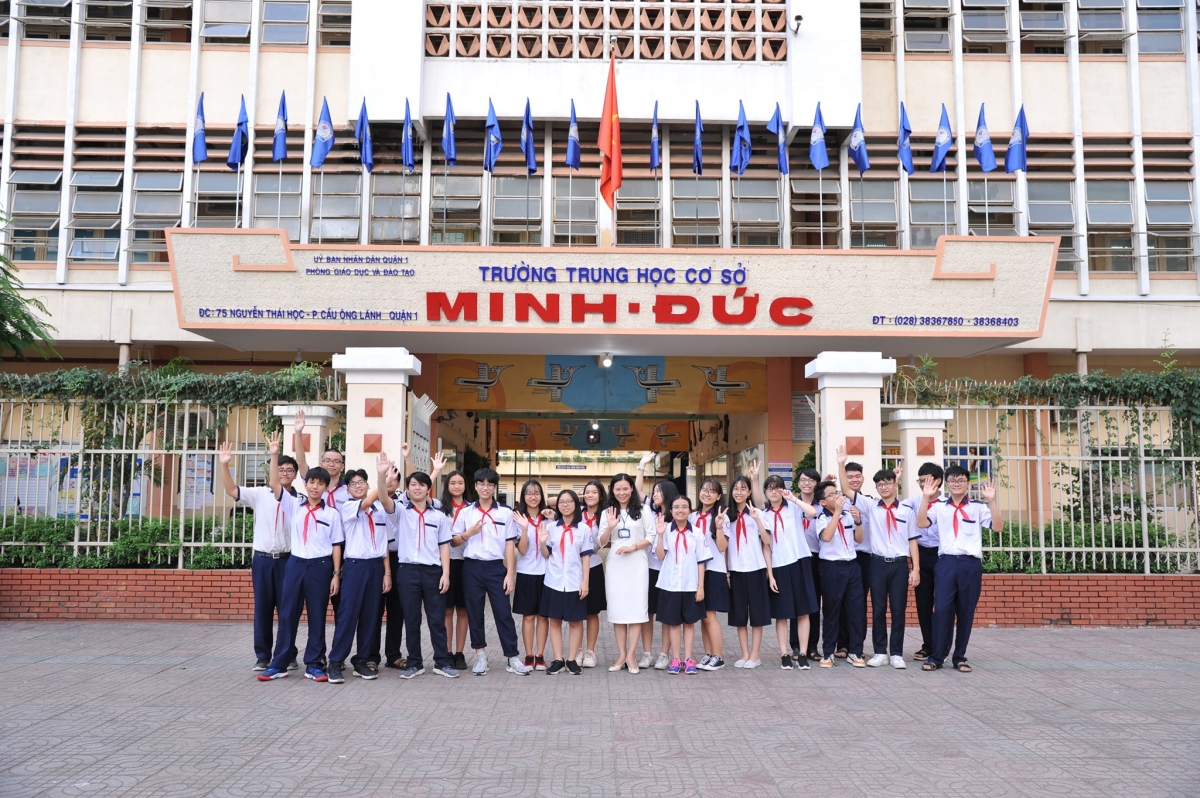 Trường THCS Minh Đức, Quận 1, TP. HCM những ngày chưa có dịch Covid-19