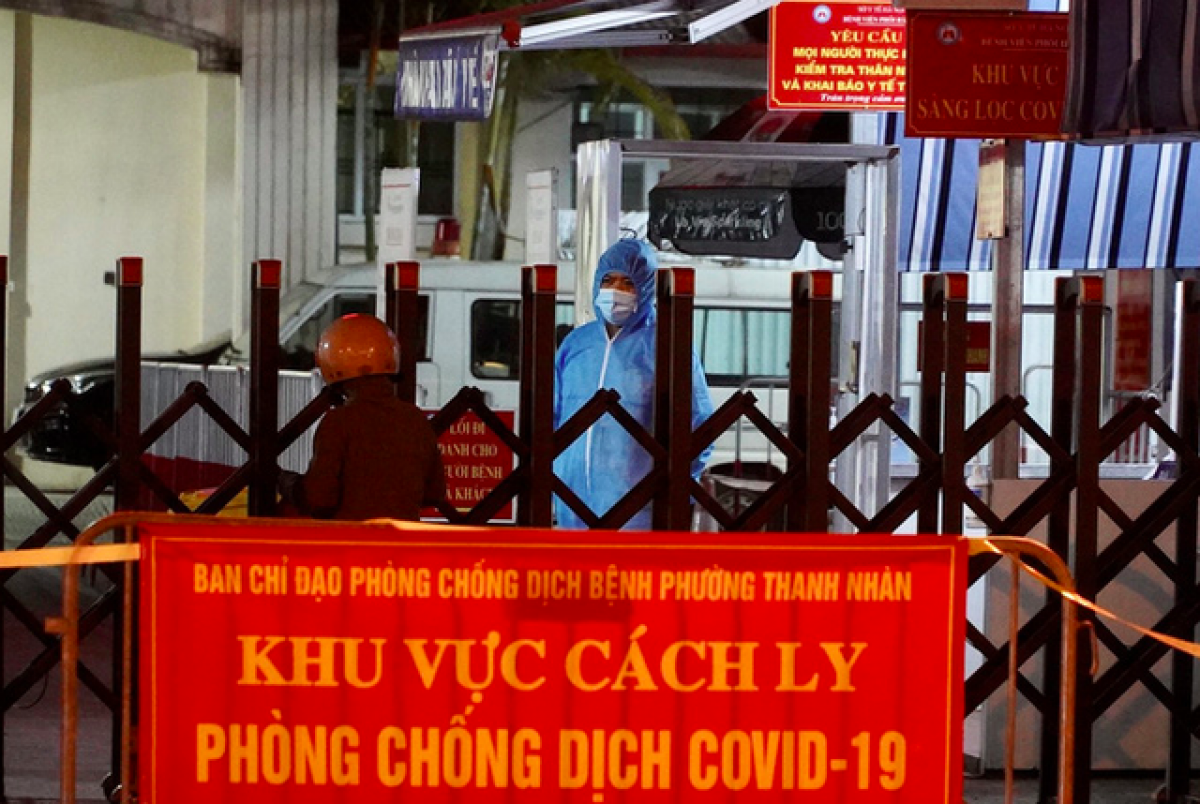 BV Phổi Hà Nội bị phong tỏa sau khi phát hiện ca bệnh Covid-19