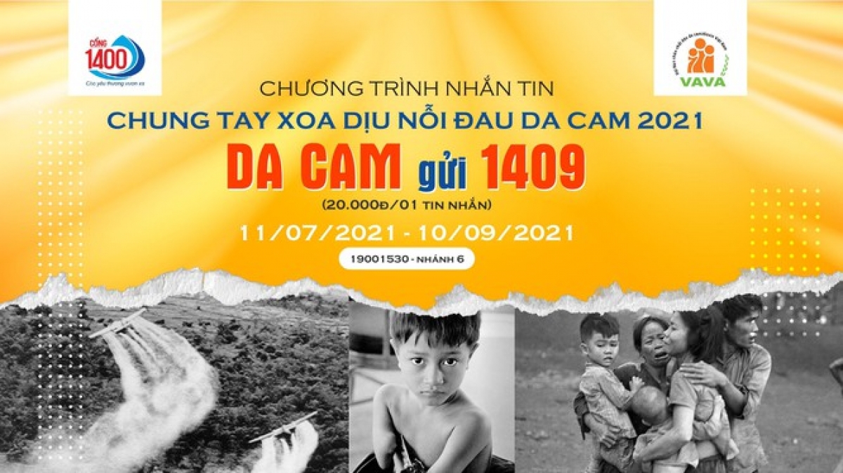 Chương trình “Chung tay xoa dịu nỗi đau da cam 2021”