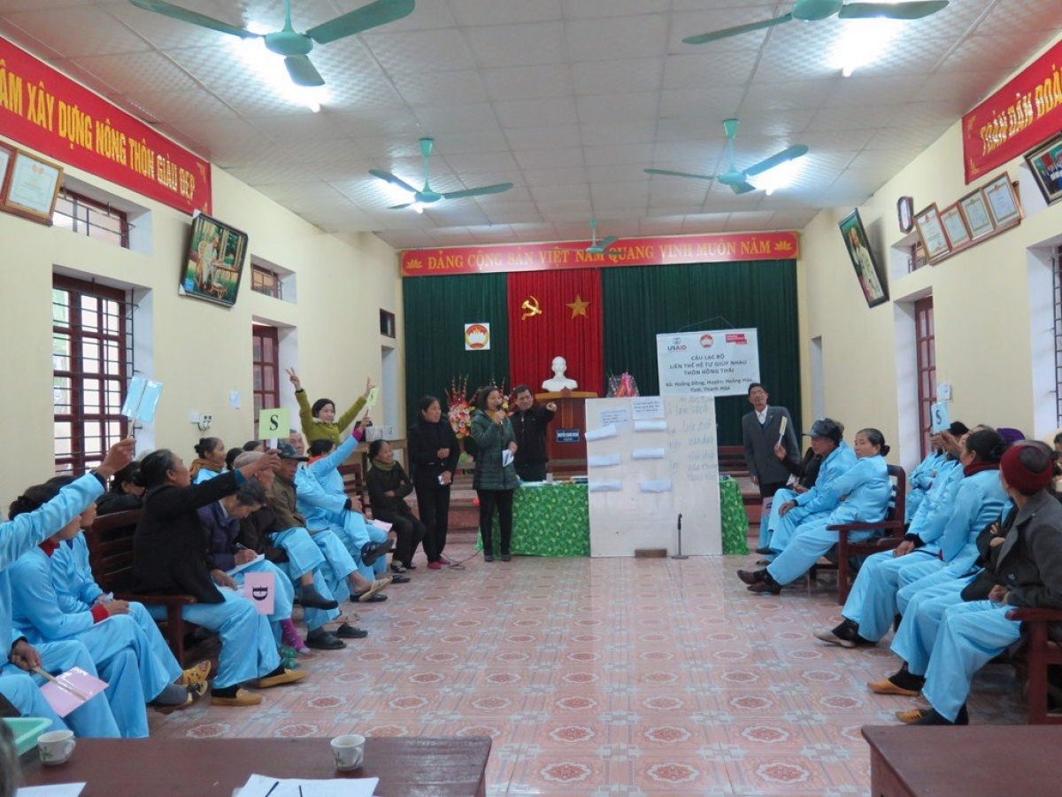 Một buổi sinh hoạt của CLB LTHTGN tại Thanh Hóa