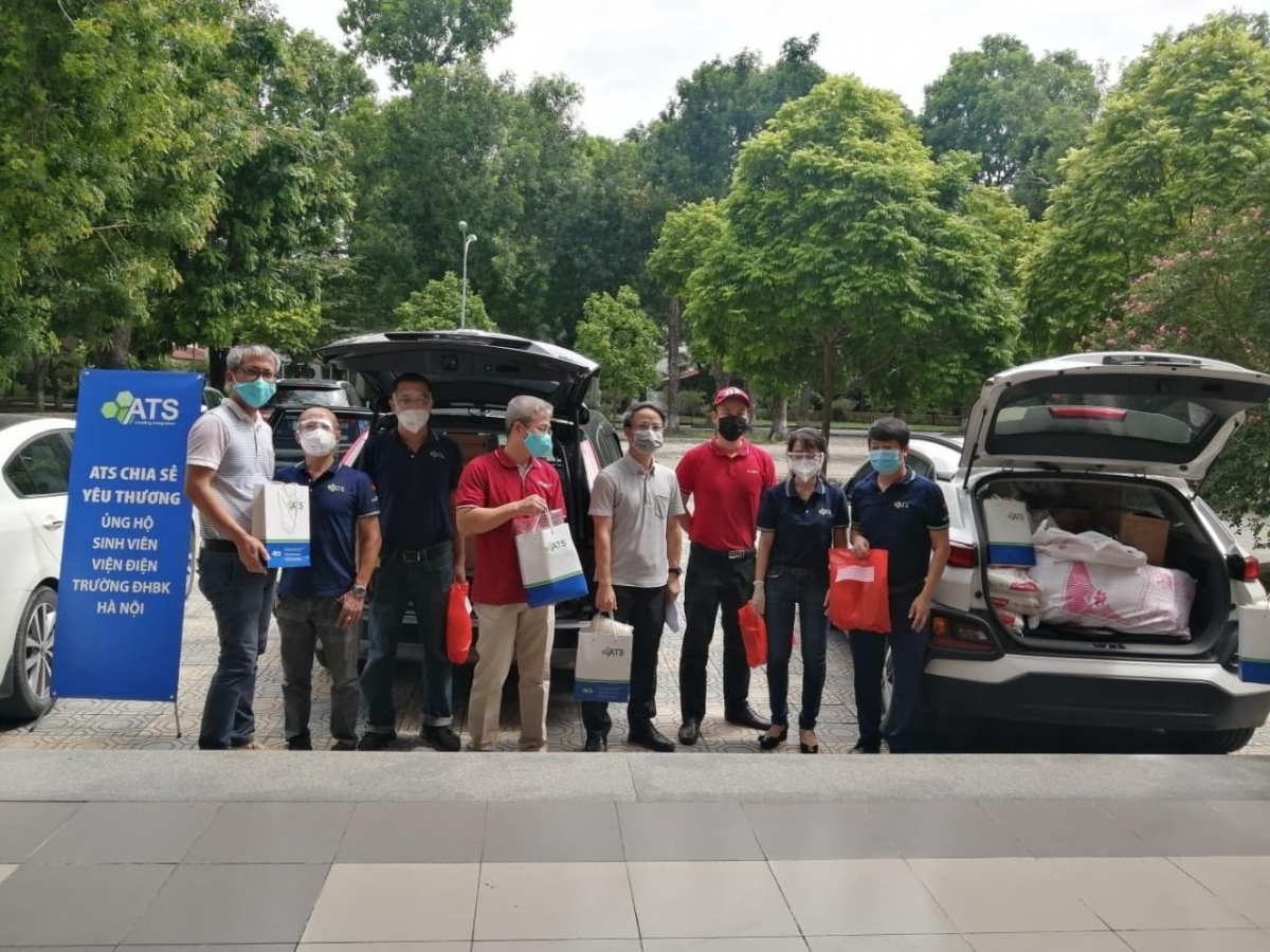 Công ty ATS của Cựu sinh viên Viện Điện hỗ trợ sinh viên bị ảnh hưởng của dịch Covid -19