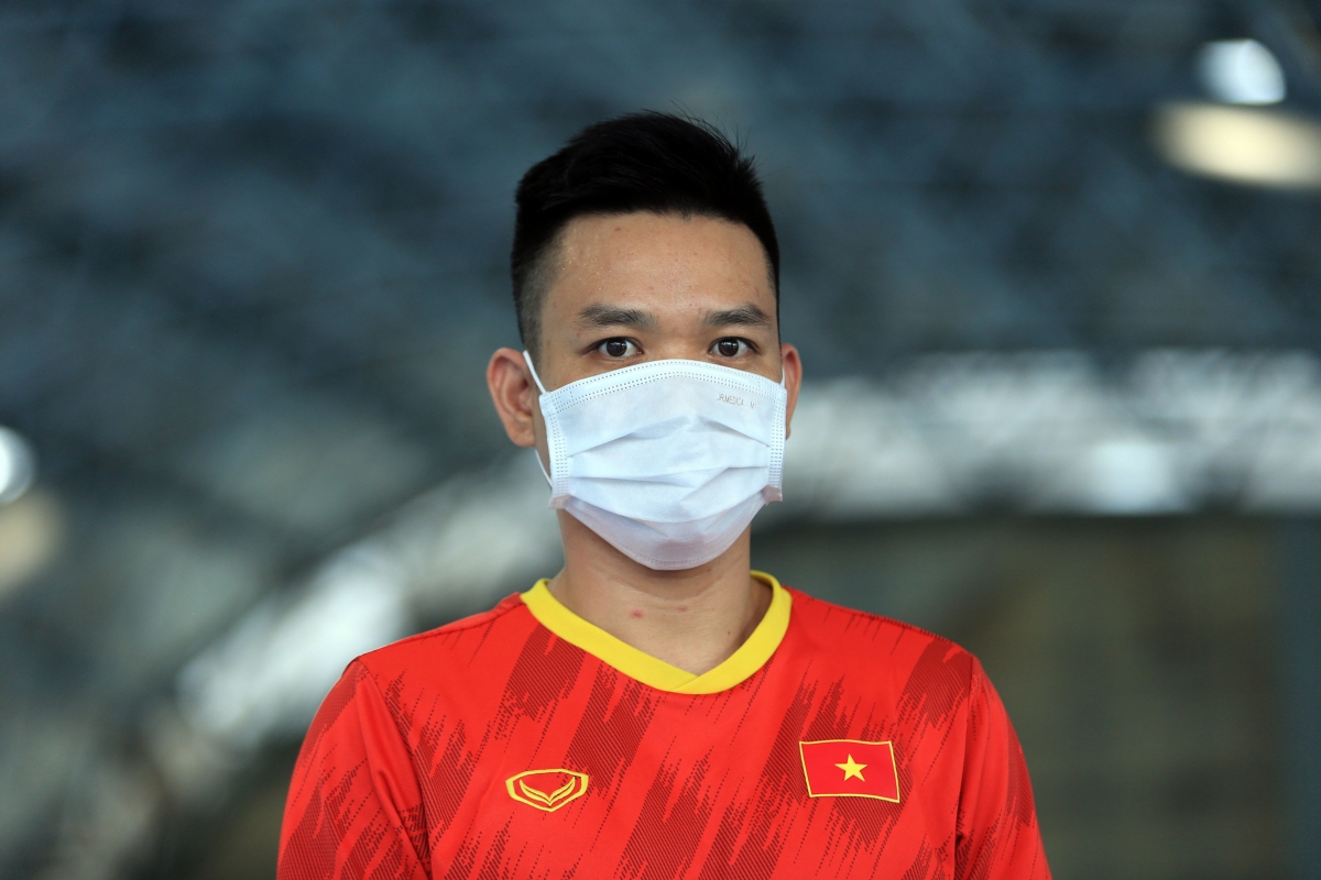 Tuyển thủ Trần Văn Vũ.