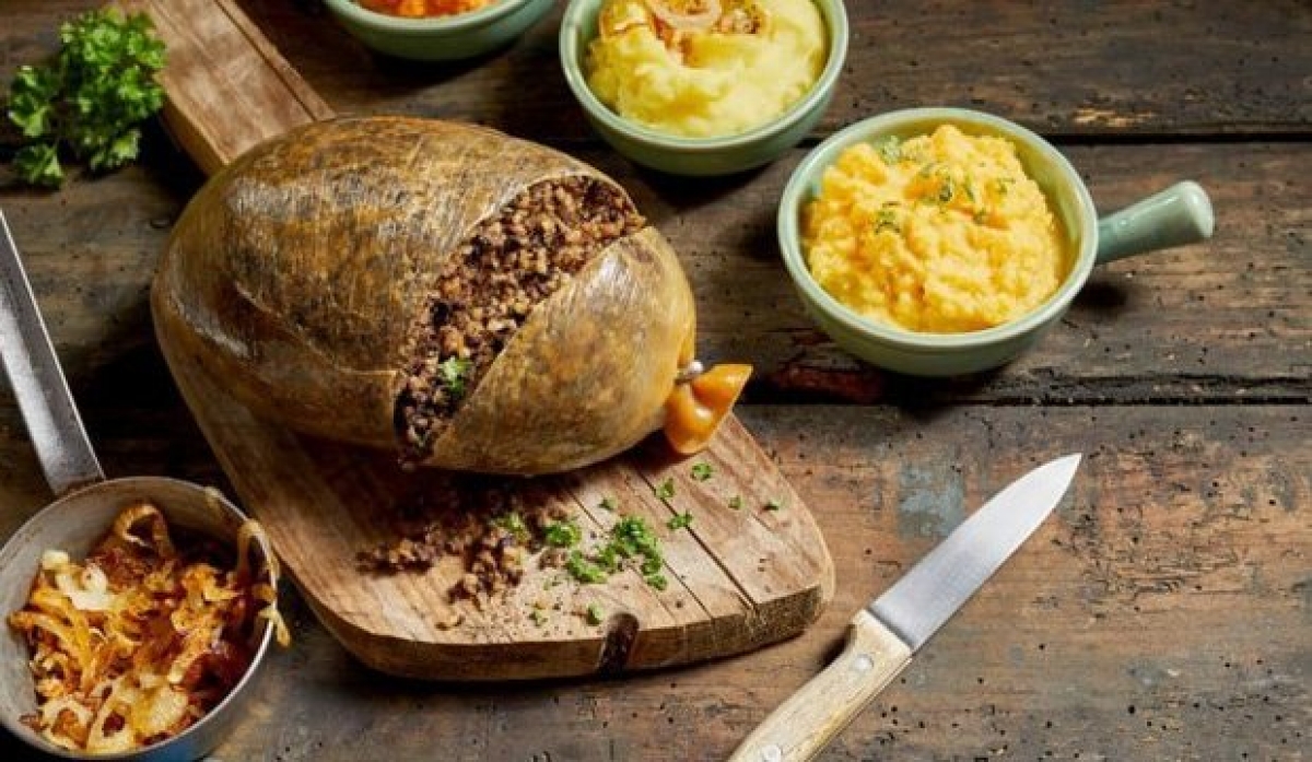 Món ăn truyền thống Haggis của Scotland