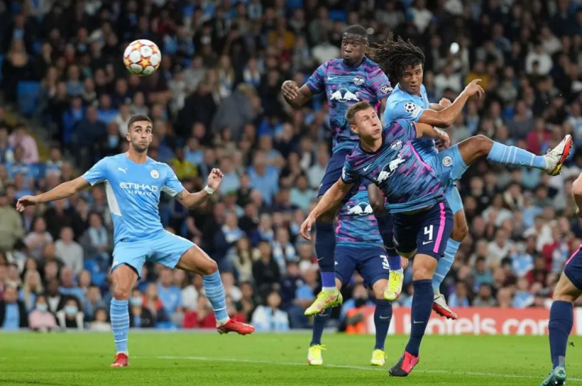 Manchester City và Leipzig đã tạo ra cuộc rượt đuổi tỷ số cực kỳ hấp dẫn (Ảnh: Internet)