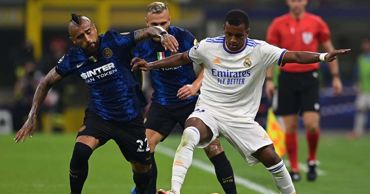 Sao trẻ Rodrygo giúp Real giành 3 điểm quý giá trước Inter Milan (Ảnh: Internet)