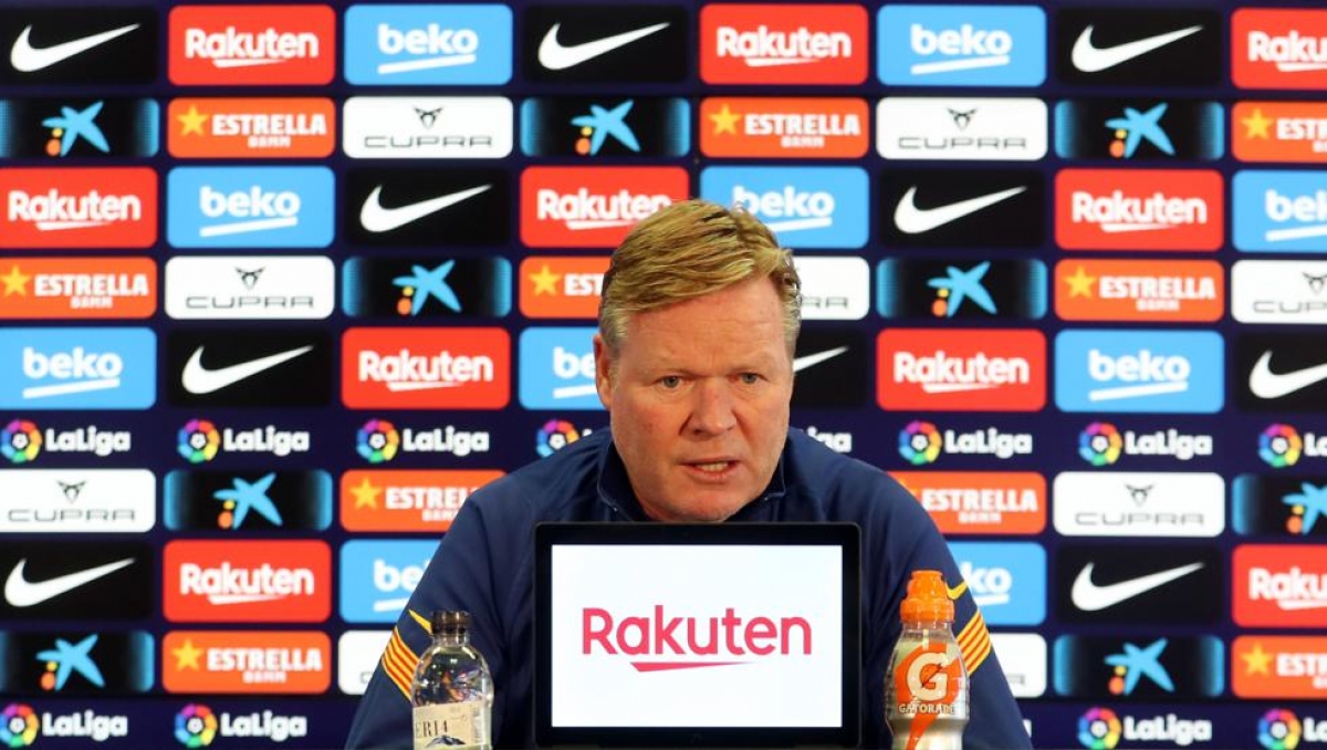 HLV Ronald Koeman nói, các cầu thủ Barca đã nỗ lực hết sức trong trận hòa với Granada (Ảnh: Internet)
