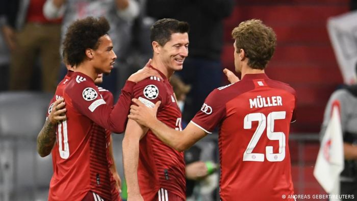 Bayern Munich đang thị uy sức mạnh tại Champions League (Ảnh: Internet)