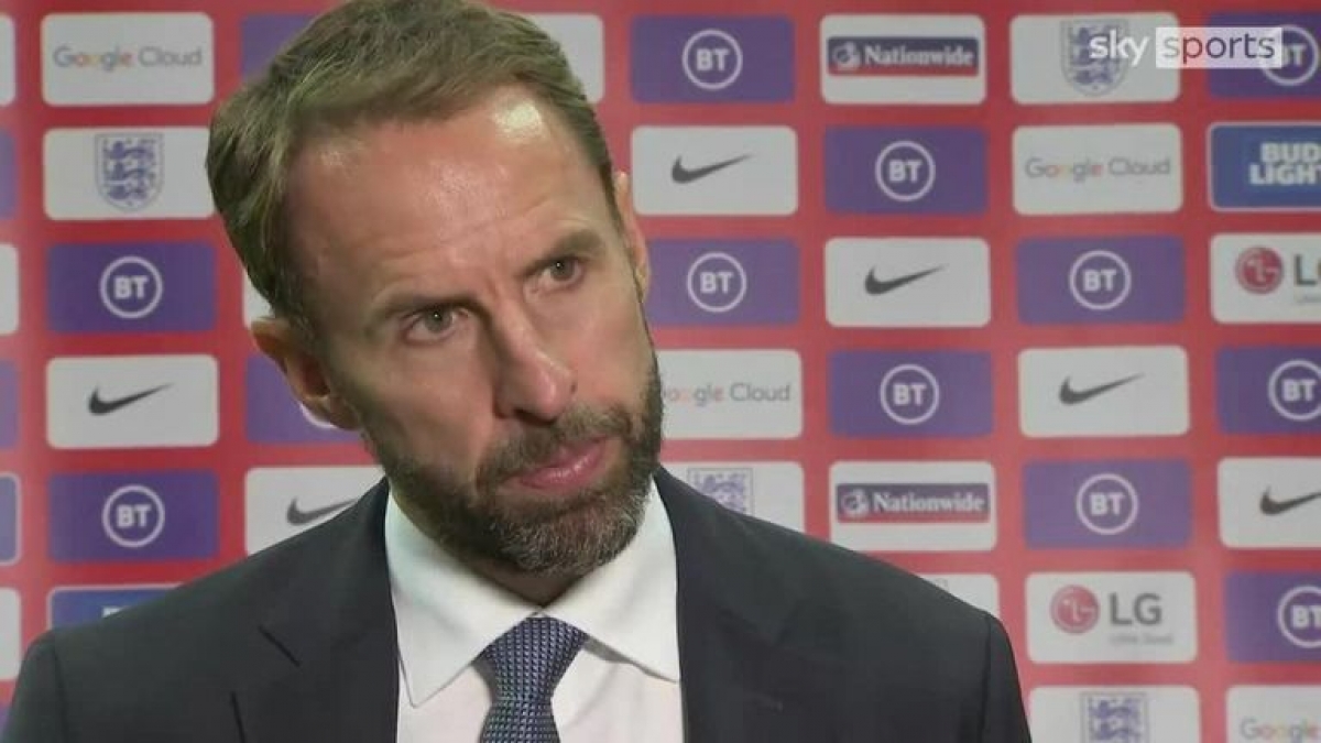 HLV Gareth Southgate tiếc nuối với trận hòa của đội tuyển Anh (Ảnh: Internet)
