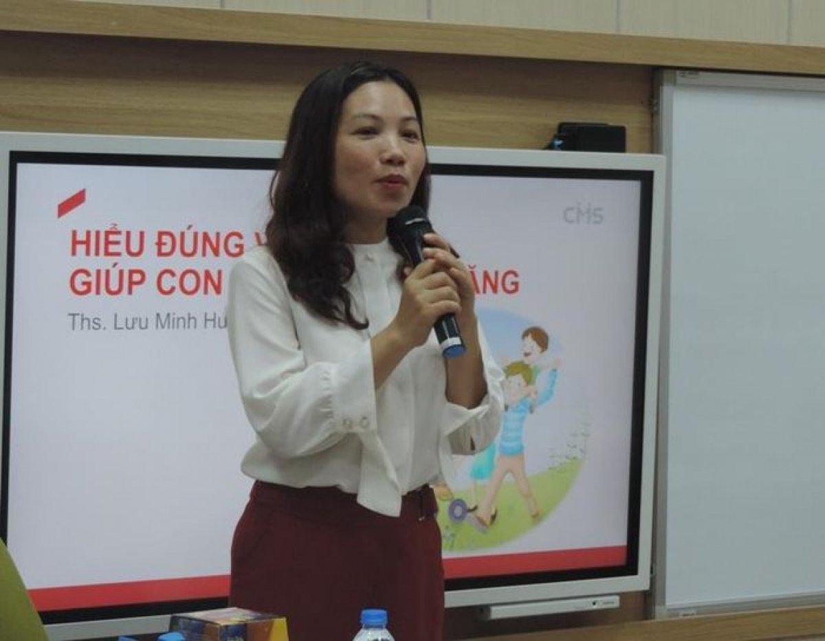 Chuyên gia Lưu Minh Hường- Trung tâm nghiên cứu phát triển giáo dục sớm