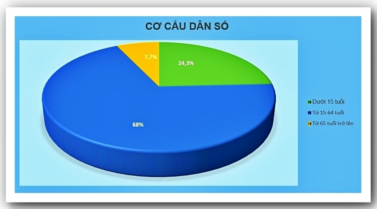 Biểu đồ thể hiện tốc độ già hóa dân số Việt Nam đang ở mức cao nhất châu Á