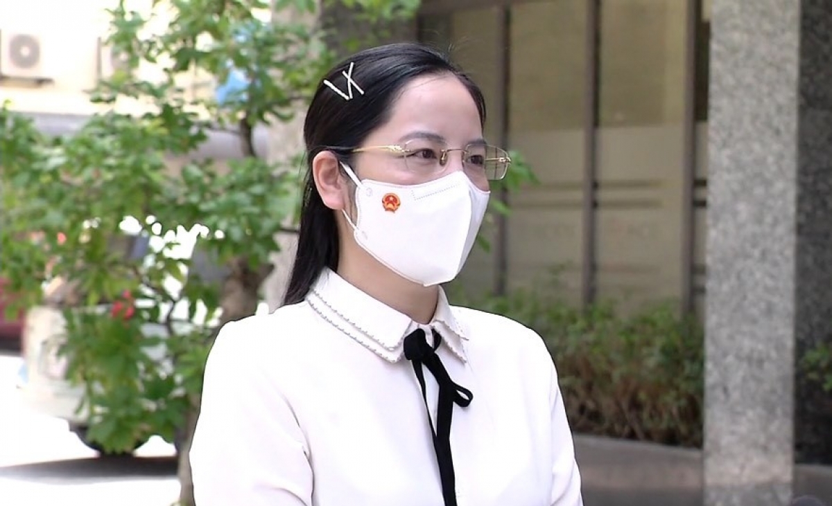 Bà Trần Minh Huyền, Vụ trưởng vụ Công tác học sinh, sinh viên (Tổng cục Giáo dục nghề nghiệp, Bộ LĐ-TB&amp;XH)
