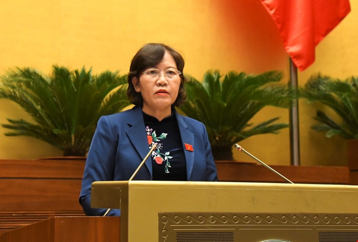 Chủ nhiệm Ủy ban Tư pháp của Quốc hội Lê Thị Nga