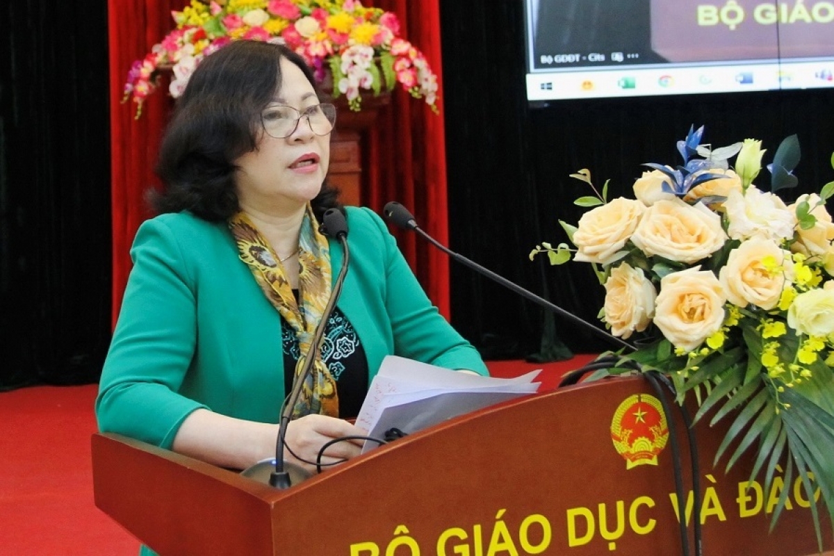 Thứ trưởng Bộ GD&ĐT Ngô Thị Minh