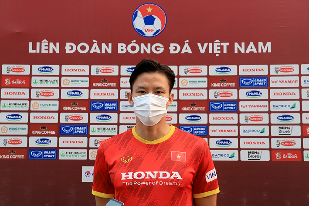 Trung vệ đội trưởng Quế Ngọc Hải