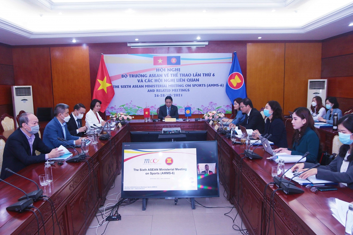 Hội nghị Bộ trưởng ASEAN về thể thao lần thứ 6 được tổ chức trực tuyến