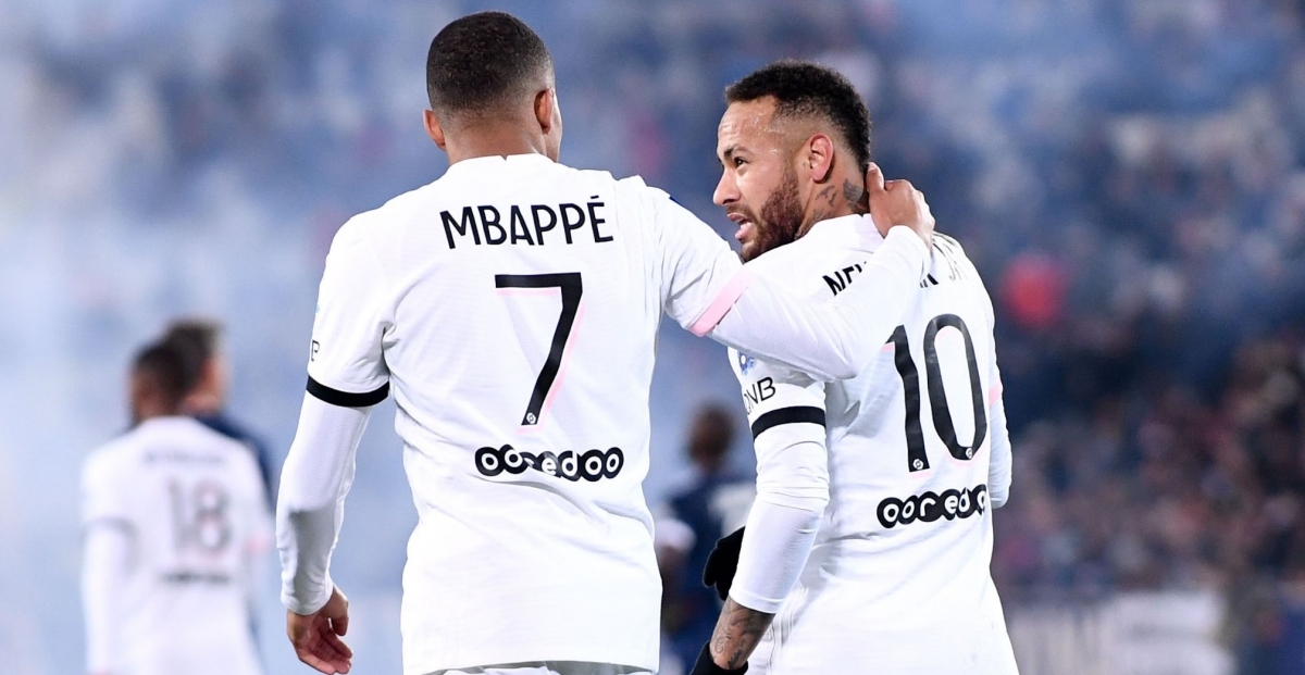 Neyma và Mbappe góp công lớn trong chiến thắng của PSG (Ảnh: Internet)