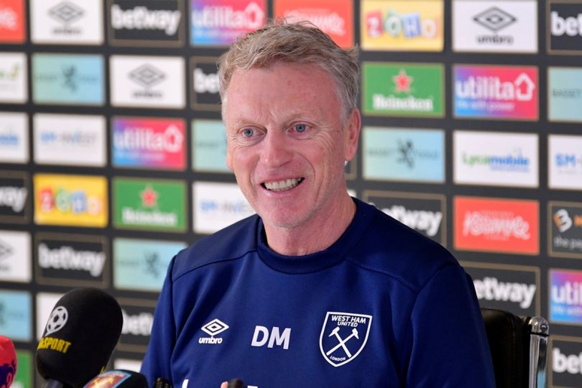 HLV David Moyes nêu quyết tâm giành điểm trước Liverpool (Ảnh: Internet)