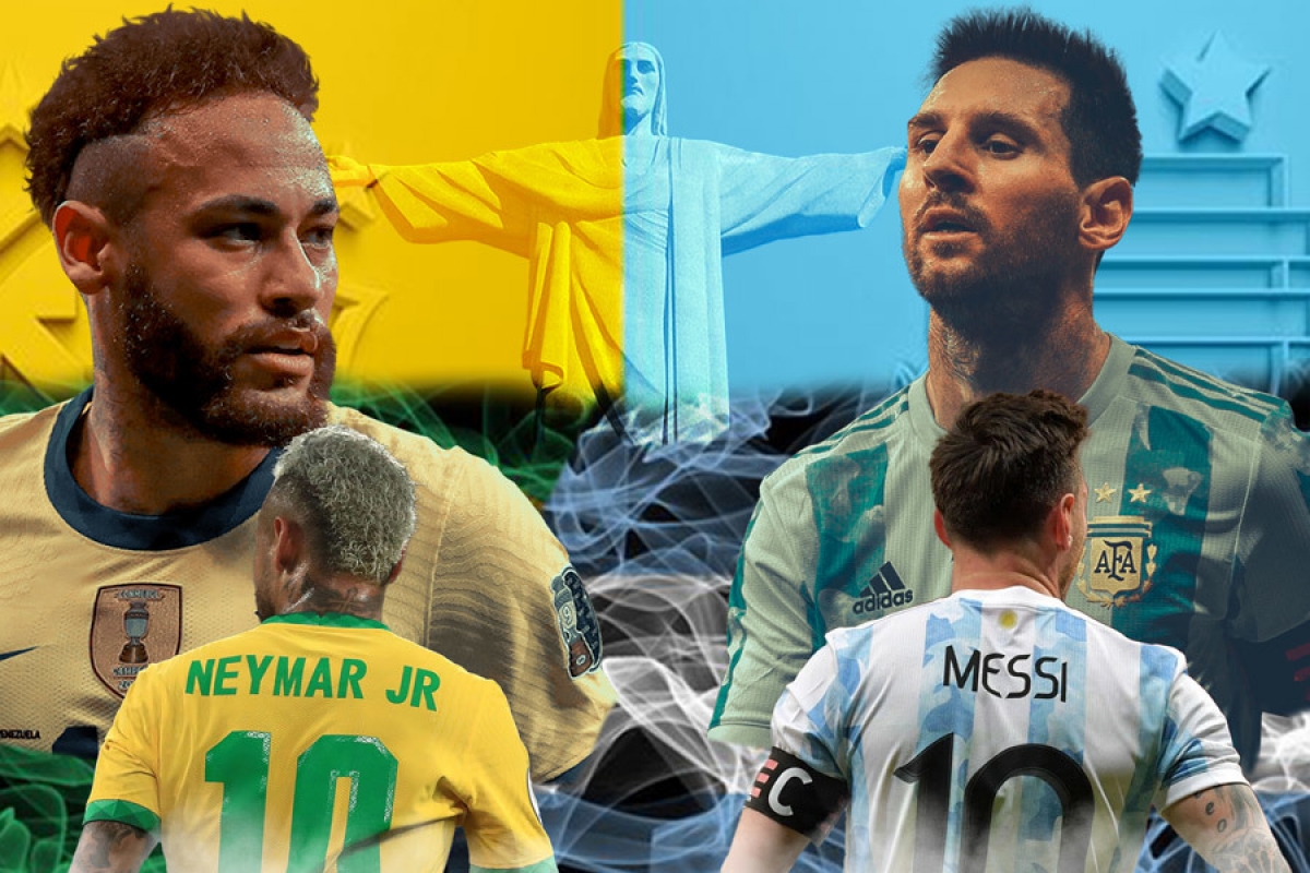 Neymar sắp đối đầu Messi ở cấp đội tuyển quốc gia (Ảnh: Internet)