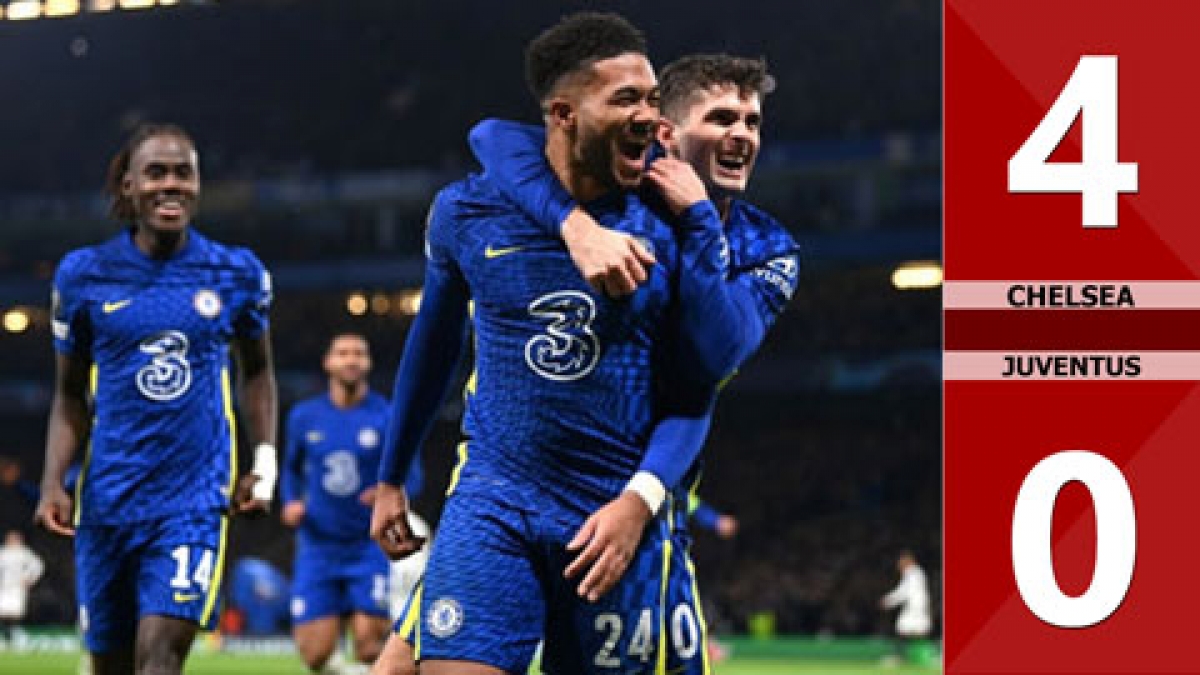 Chelsea vùi dập Juventus với tỷ số ít ai ngờ tới (Ảnh: Internet)
