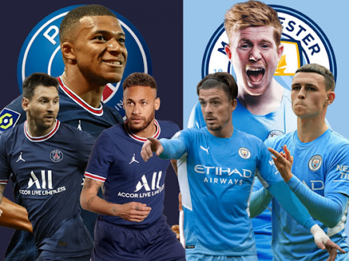 Man City và PSG sẽ đại chiến tại sân Etihad (Ảnh: Internet)