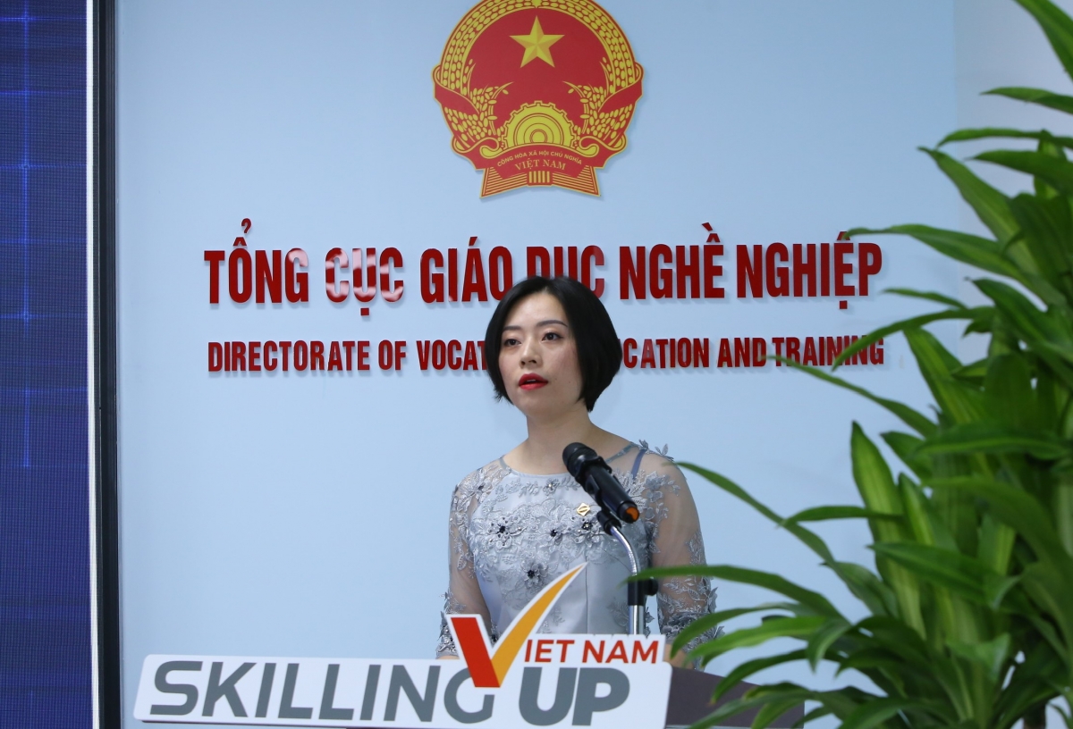 Bà Lê Thị Hải Yến, Tổng Giám đốc Công ty TNHH Đầu tư Tập đoàn Mặt trời
(Tập đoàn Sun Group)