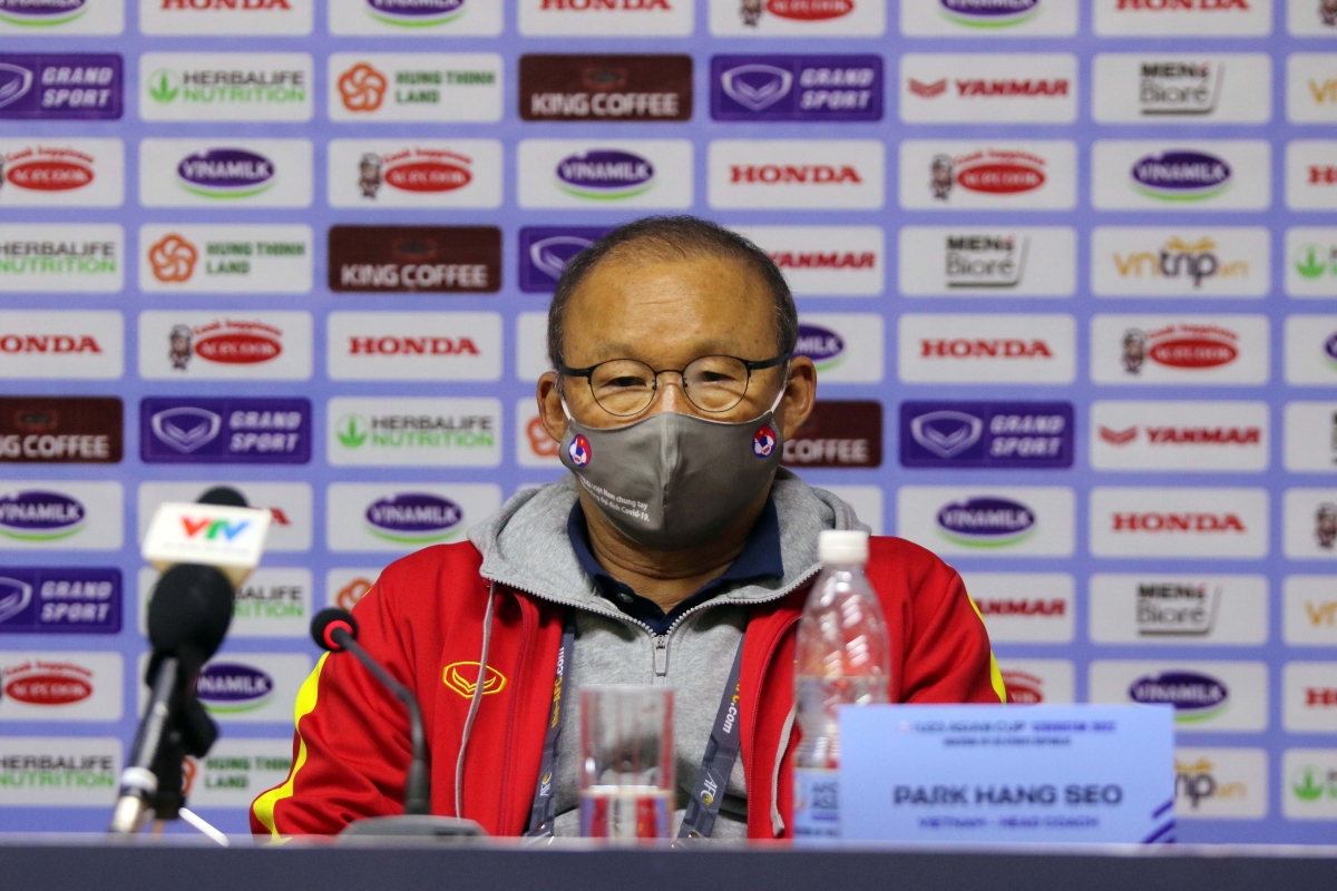 HLV Park Hang Seo: "chúng ta hãy tin tưởng và động viên các cầu thủ U23 Việt Nam..."