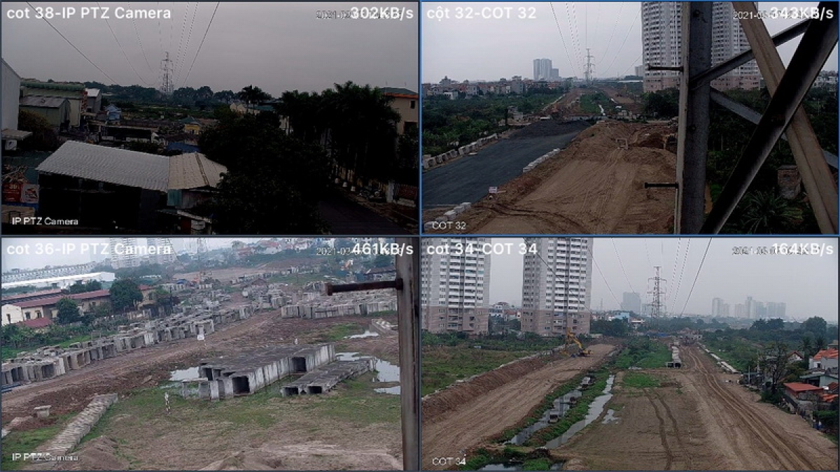 Hình ảnh giám sát hành lang (Nguồn: PTC1)