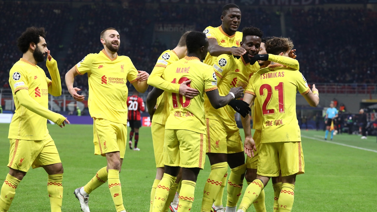 Liverpool tiễn AC Milan rời sân chơi Champions League (Ảnh: Internet)