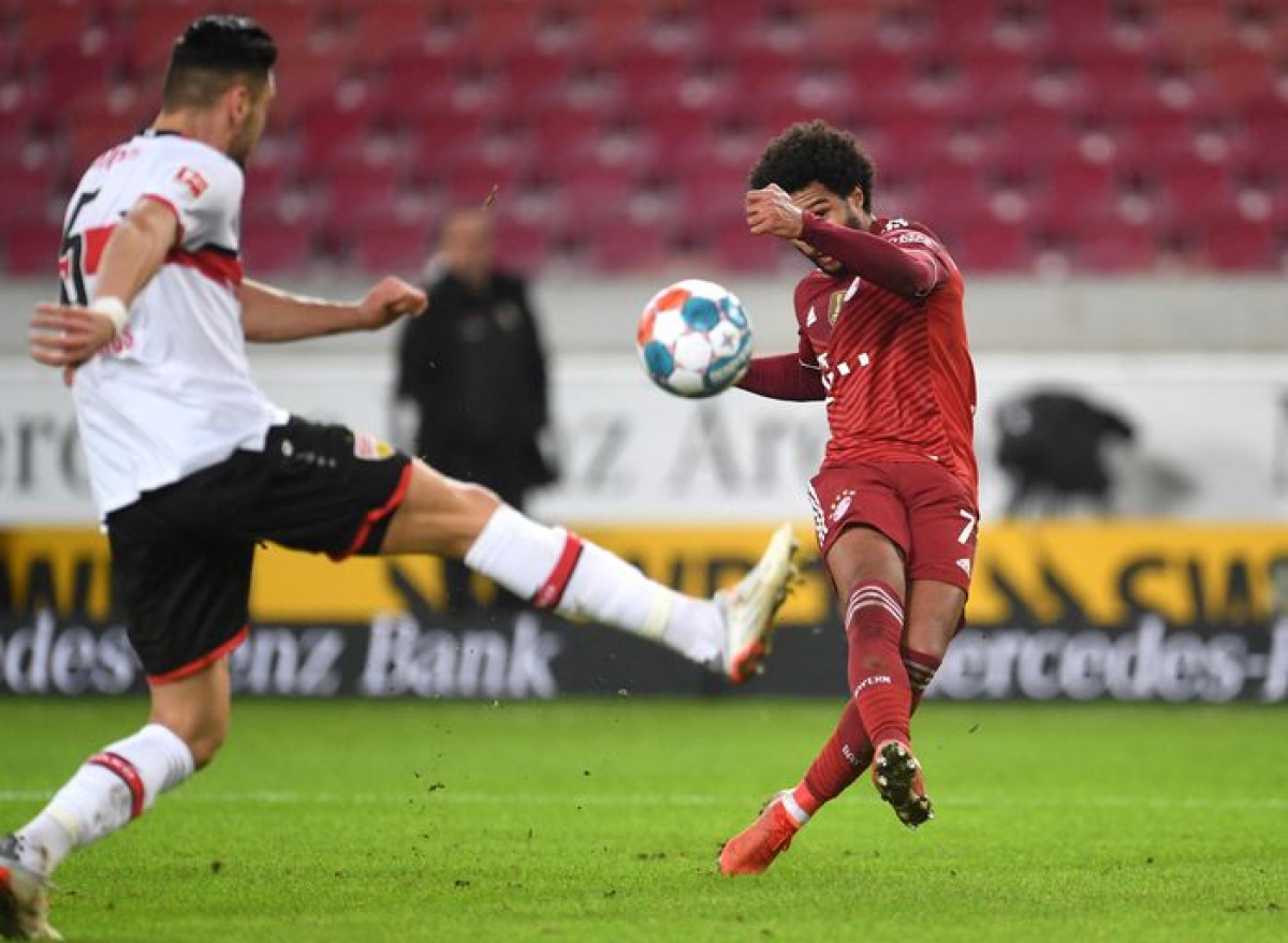 Serge Gnabry mở tỷ số cho Bayern (Ảnh: Internet)