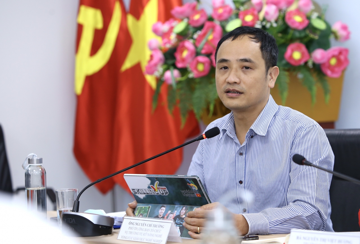 Ông Nguyễn Chí Trường, Vụ trưởng vụ Kỹ năng nghề
(Tổng Cục Giáo dục nghề nghiệp)