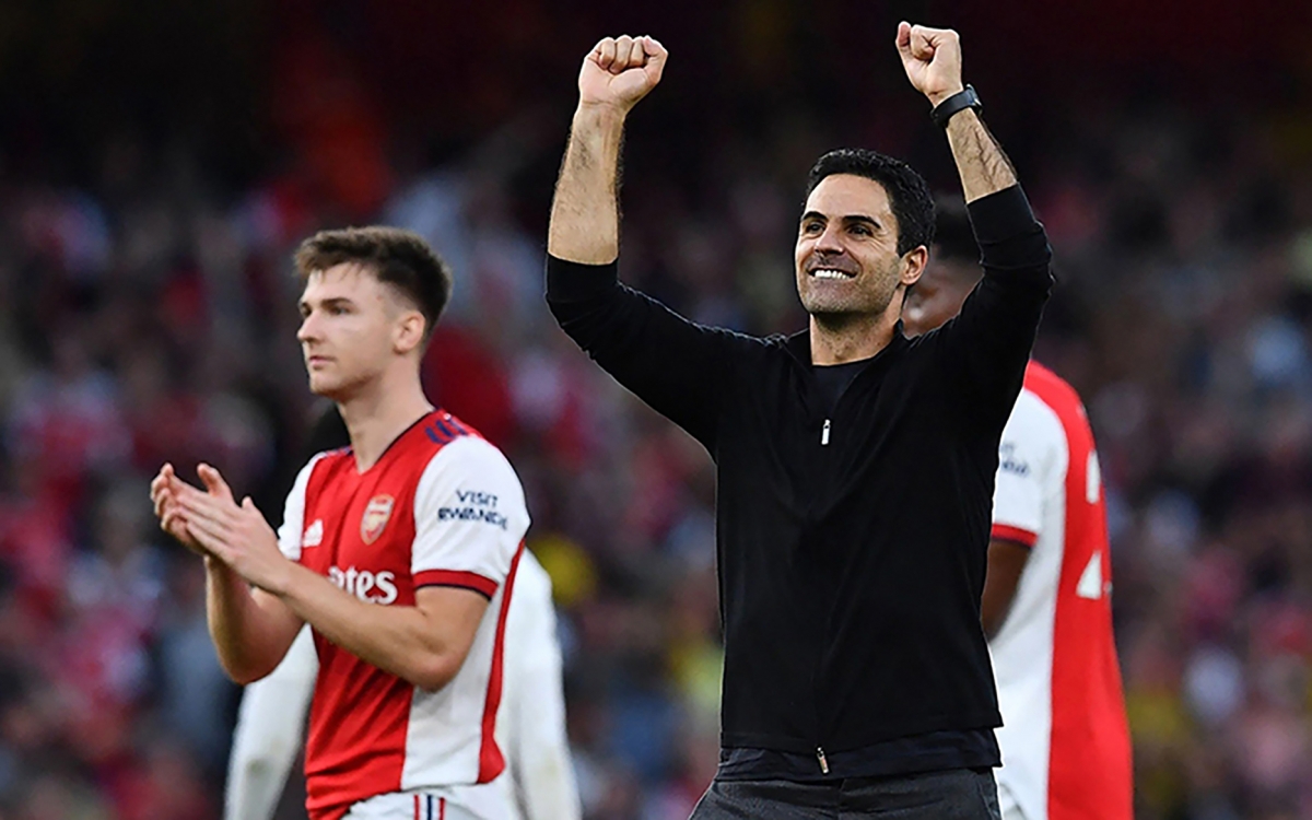 Arsenal đang trải qua chuỗi ngày thăng hoa dưới thời HLV Arteta