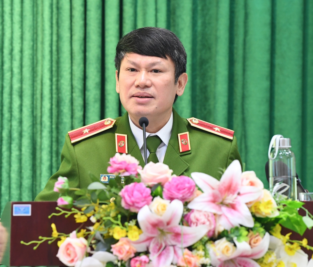 Thiếu tướng Nguyễn Văn Viện - Cục trưởng Cục Cảnh sát điều tra tội phạm về ma túy, Bộ Công an.