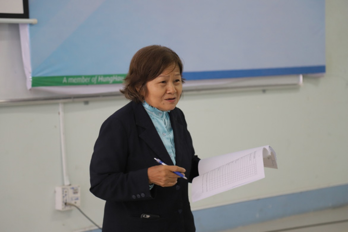 Cô Hoàng là một tấm gương tiêu biểu cho việc học tập suốt đời
