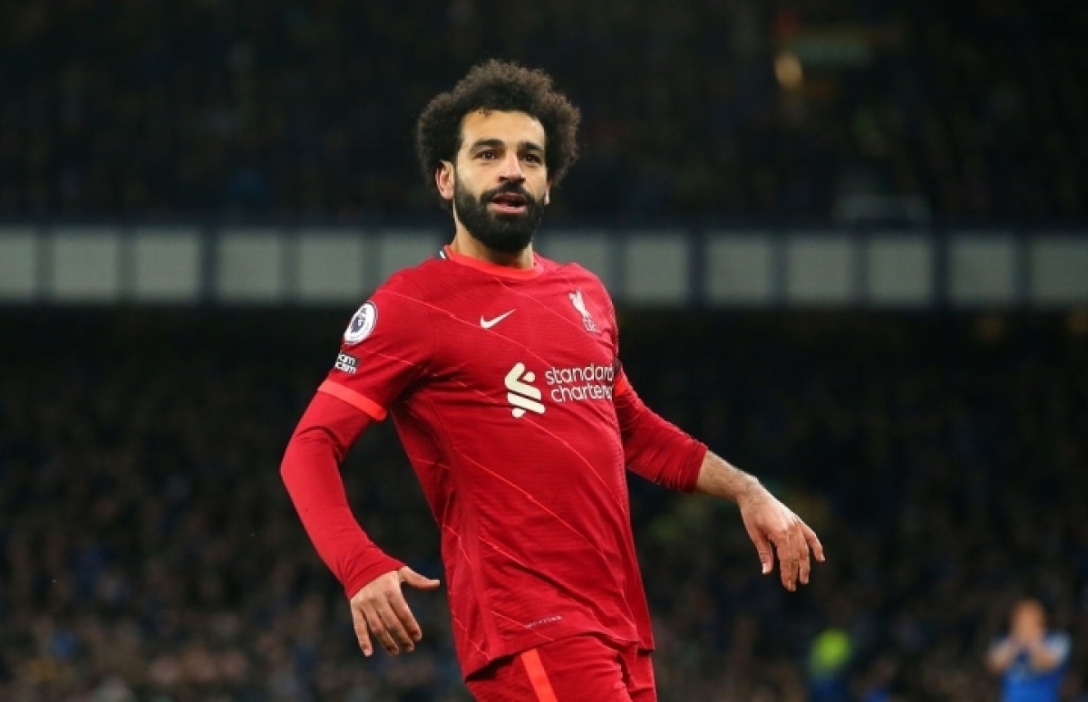 Salah tiếp tục tỏa sáng bằng cú đúp vào lưới Everton.