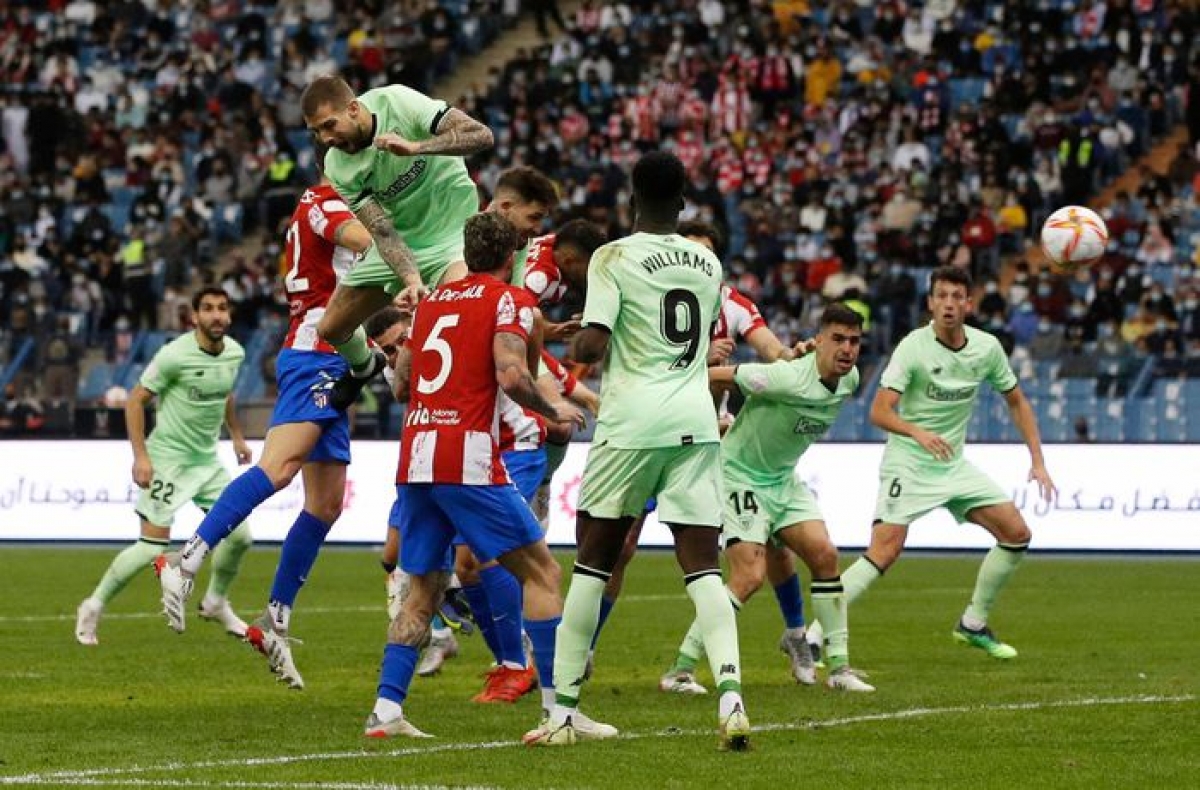 Yeray Alvarez gỡ hòa cho Athletic Bilbao (Ảnh: Internet)