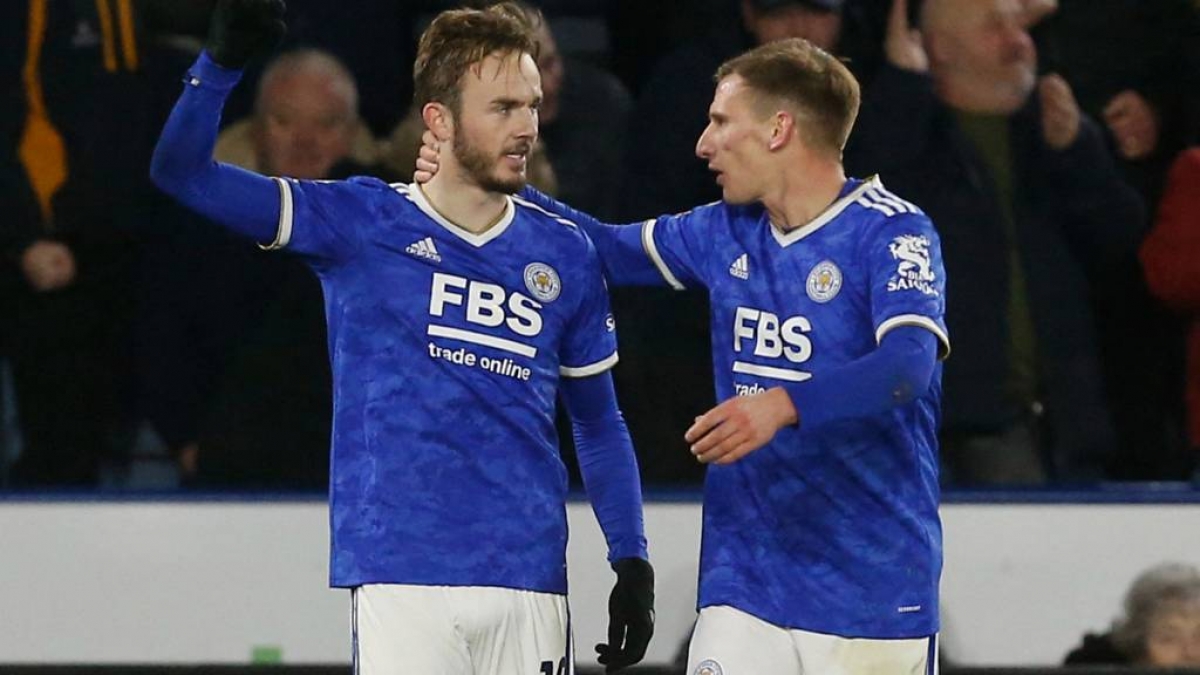 James Maddison tạo thêm sức nóng cho trận đấu (Ảnh: Internet)