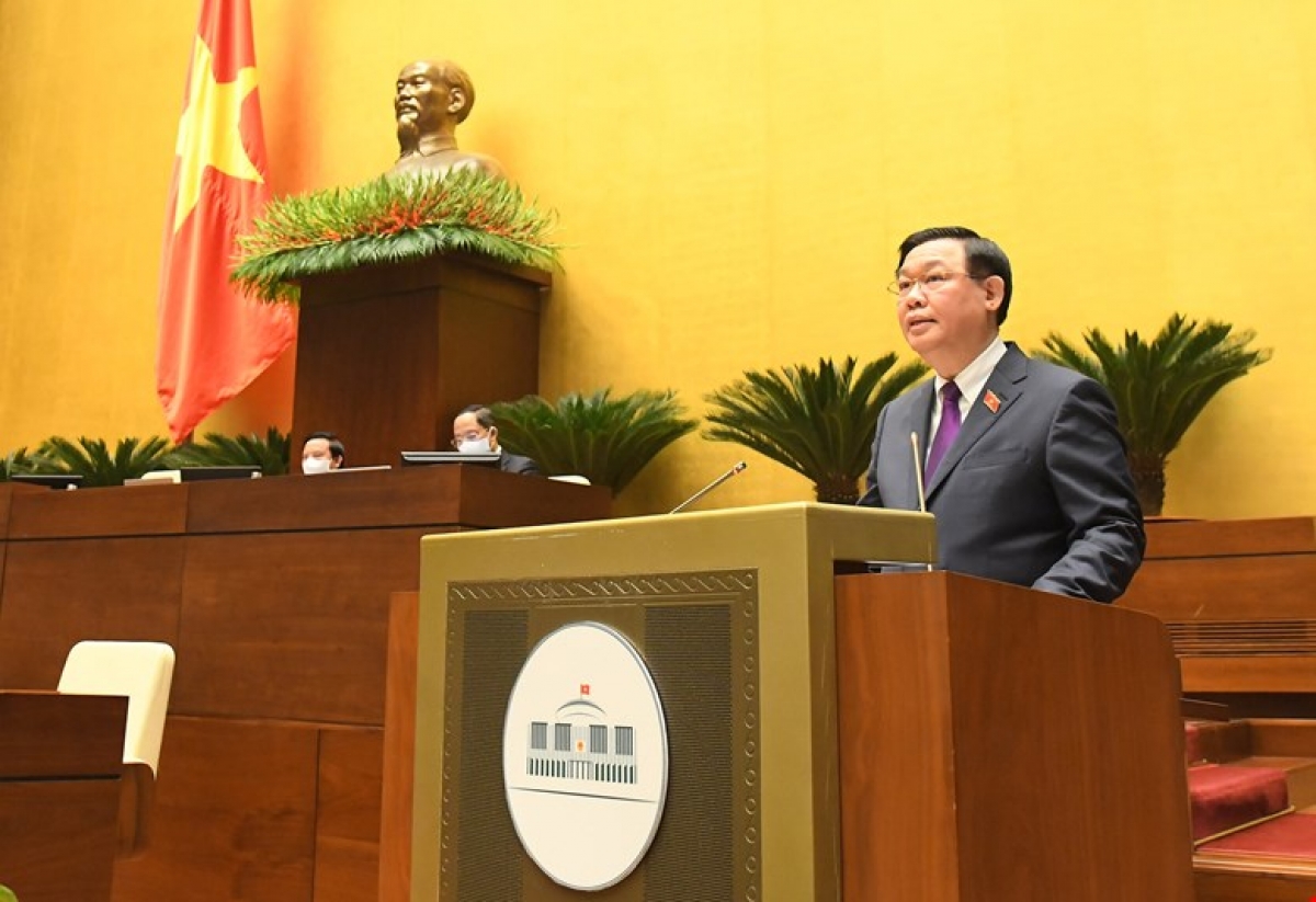 Chủ tịch Quốc hội Vương Đình Huệ