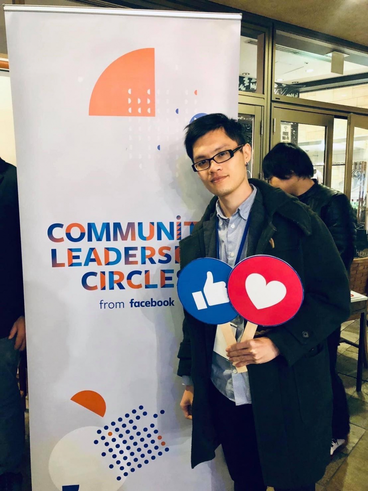 Sự kiện Community Leadership Circle của Facebook Japan năm 2019, Anh Tuấn là đại diện duy nhất của Việt Nam