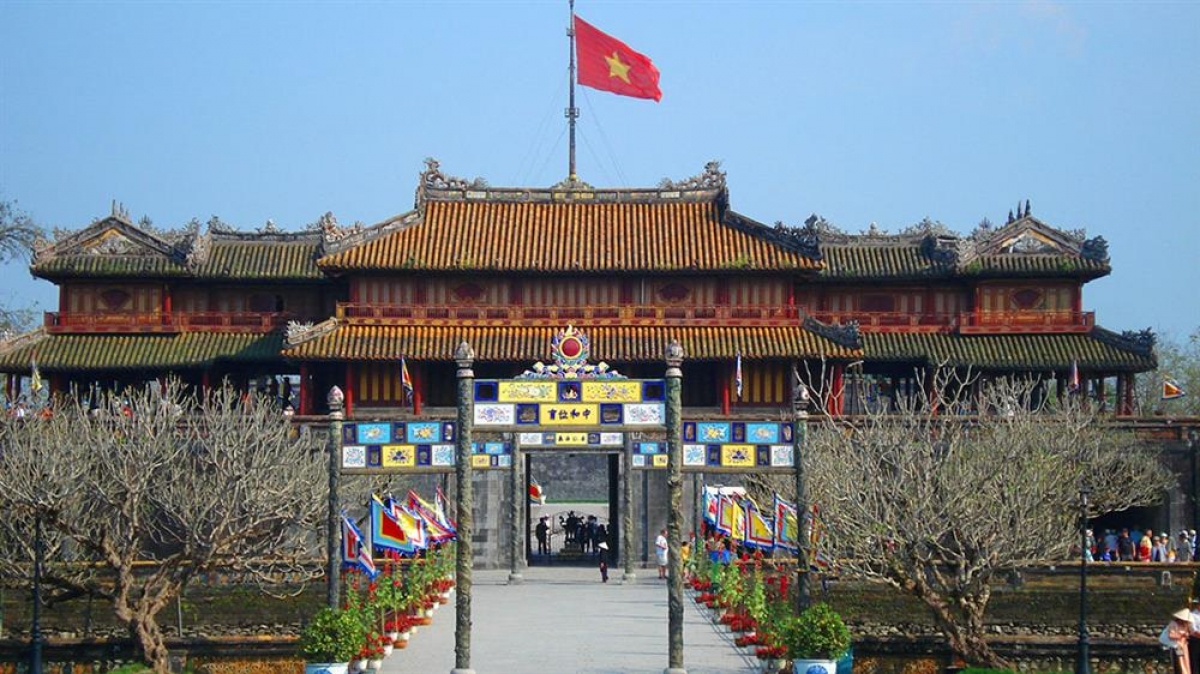 Đại nội Huế. Ảnh: KT
