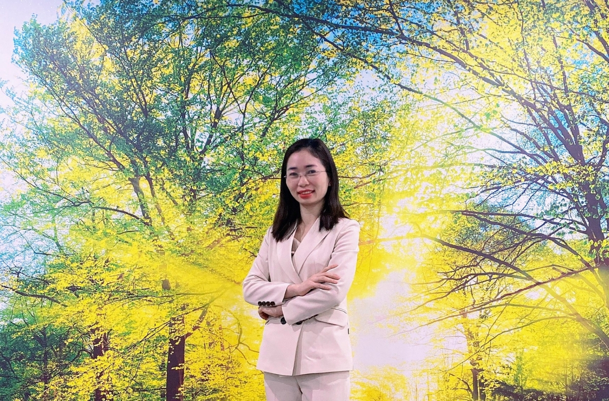 Chị Nguyễn Hoàng Thanh Hương, chuyên gia giáo dục của Công ty cổ phần giáo dục toàn cầu EEG
