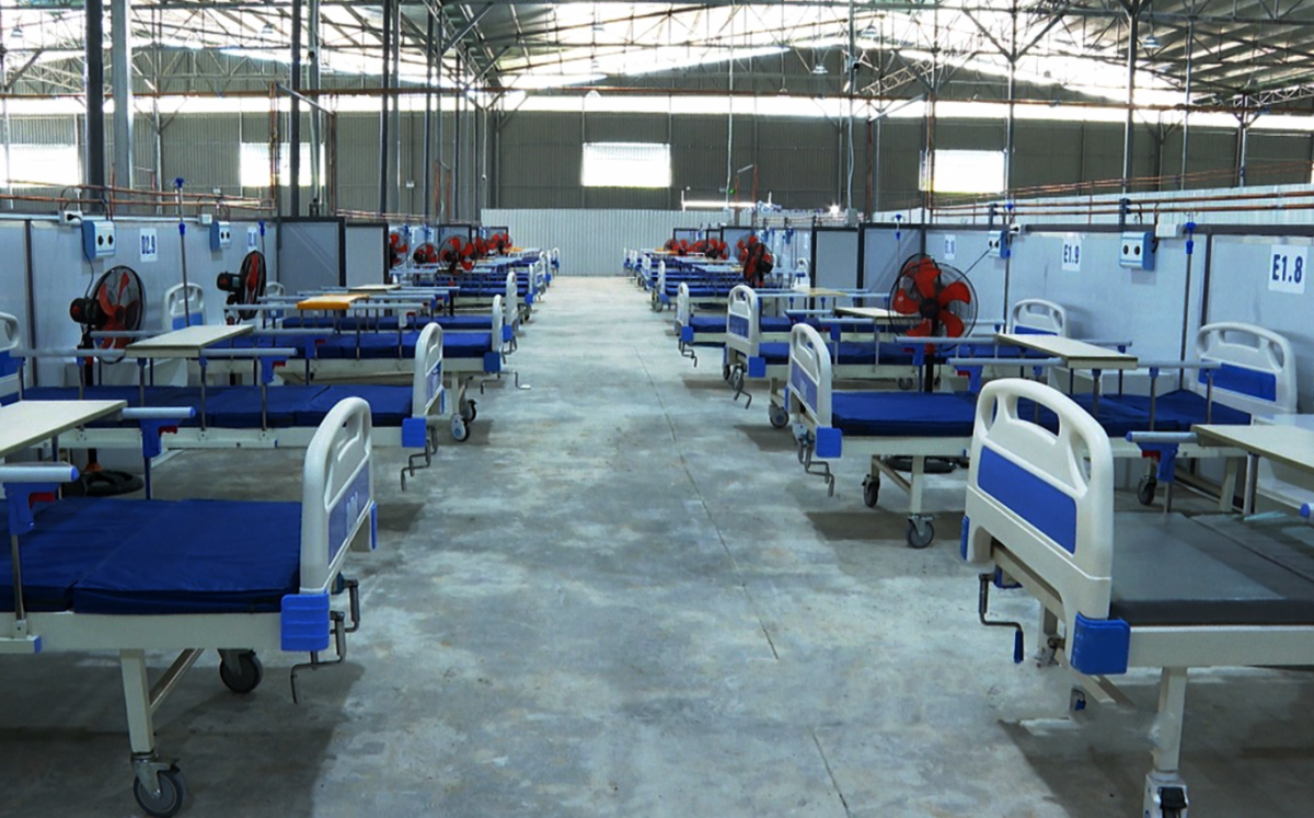 Bệnh viện dã chiến điều trị Covid-19 K72 sẵn sàng thu dung điều trị bệnh nhân