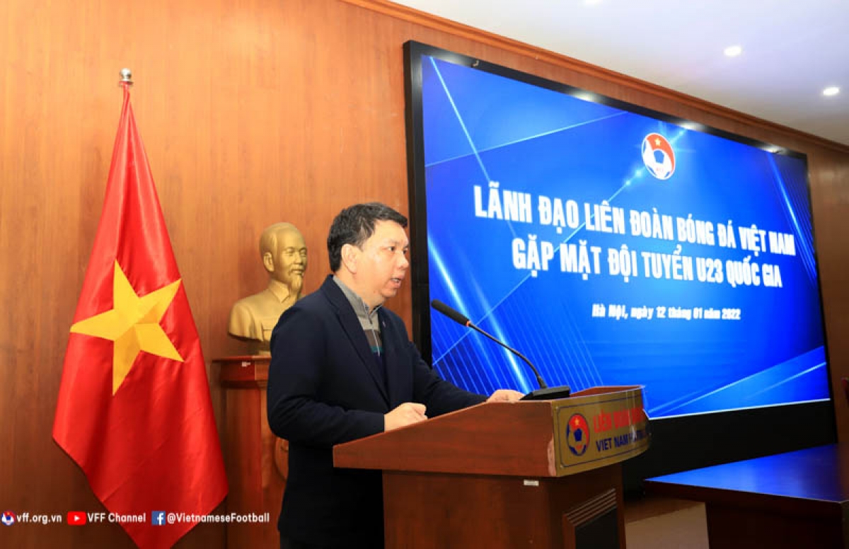 Ông Lê Hoài Anh - TTK Liên đoàn bóng đá Việt Nam