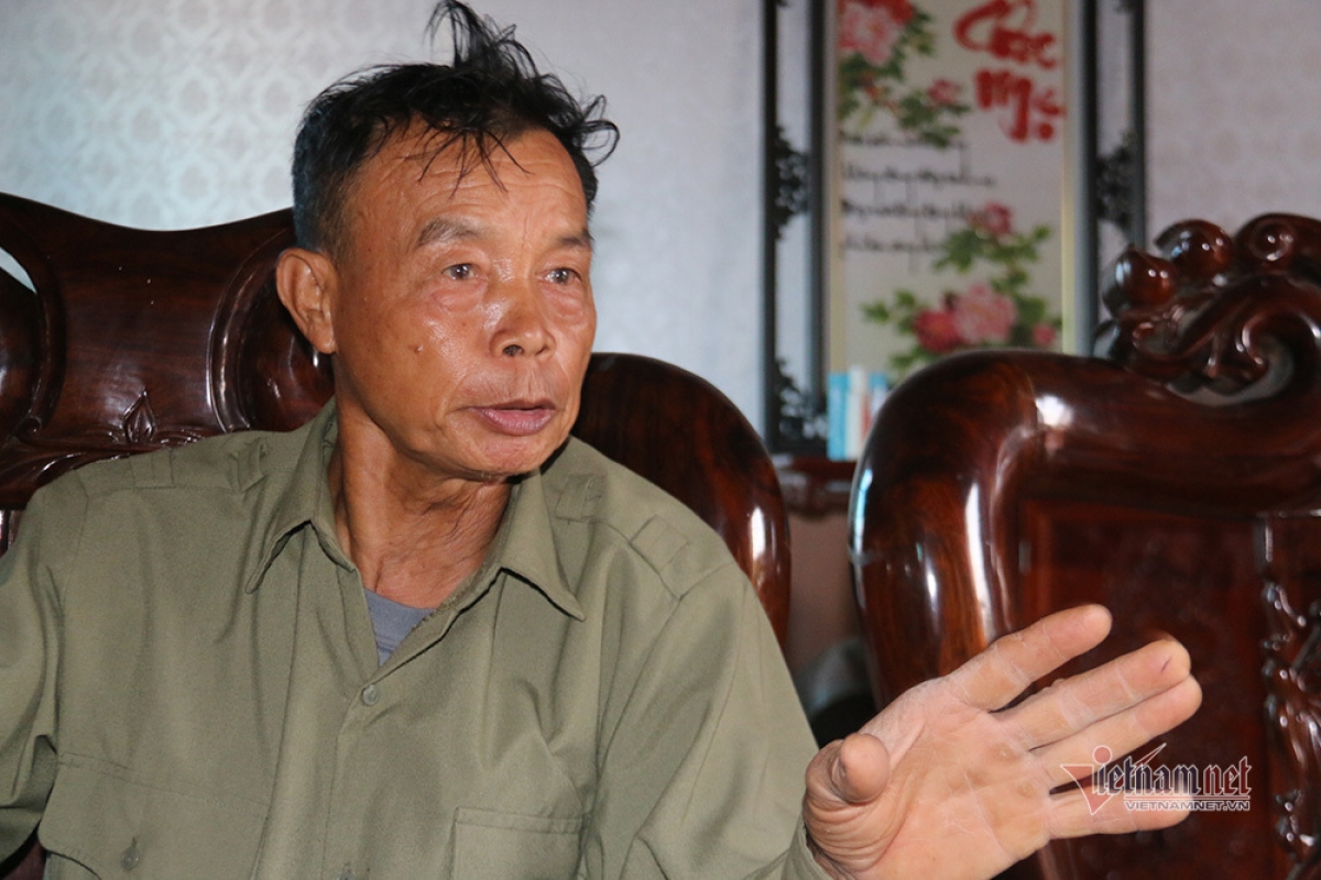 Cựu chiến binh Đỗ Quang Sản (xã Khánh Trung, huyện Yên Khánh, tỉnh Ninh Bình).