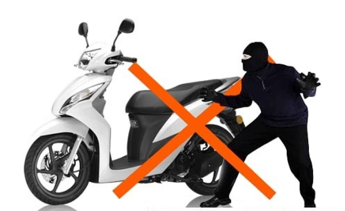 Xe máy là tài sản kẻ xấu thường hướng đến