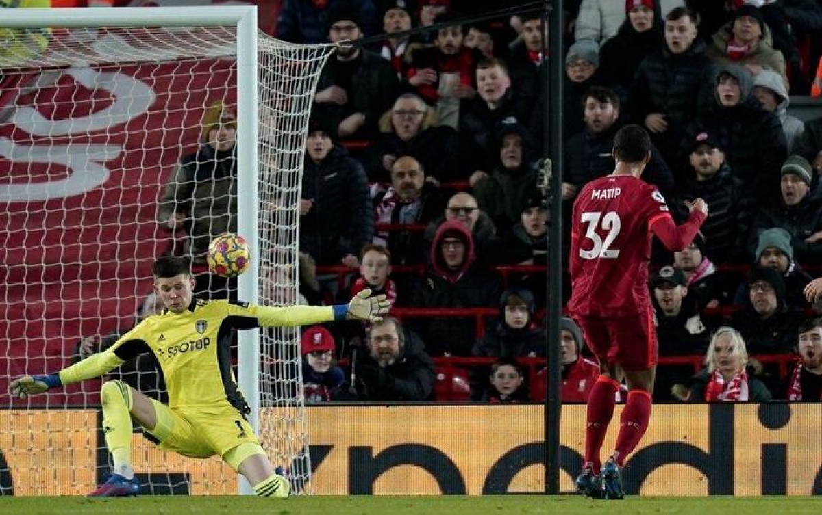 Joel Matip nhân đôi cách biệt cho đội chủ nhà (Ảnh: Internet)