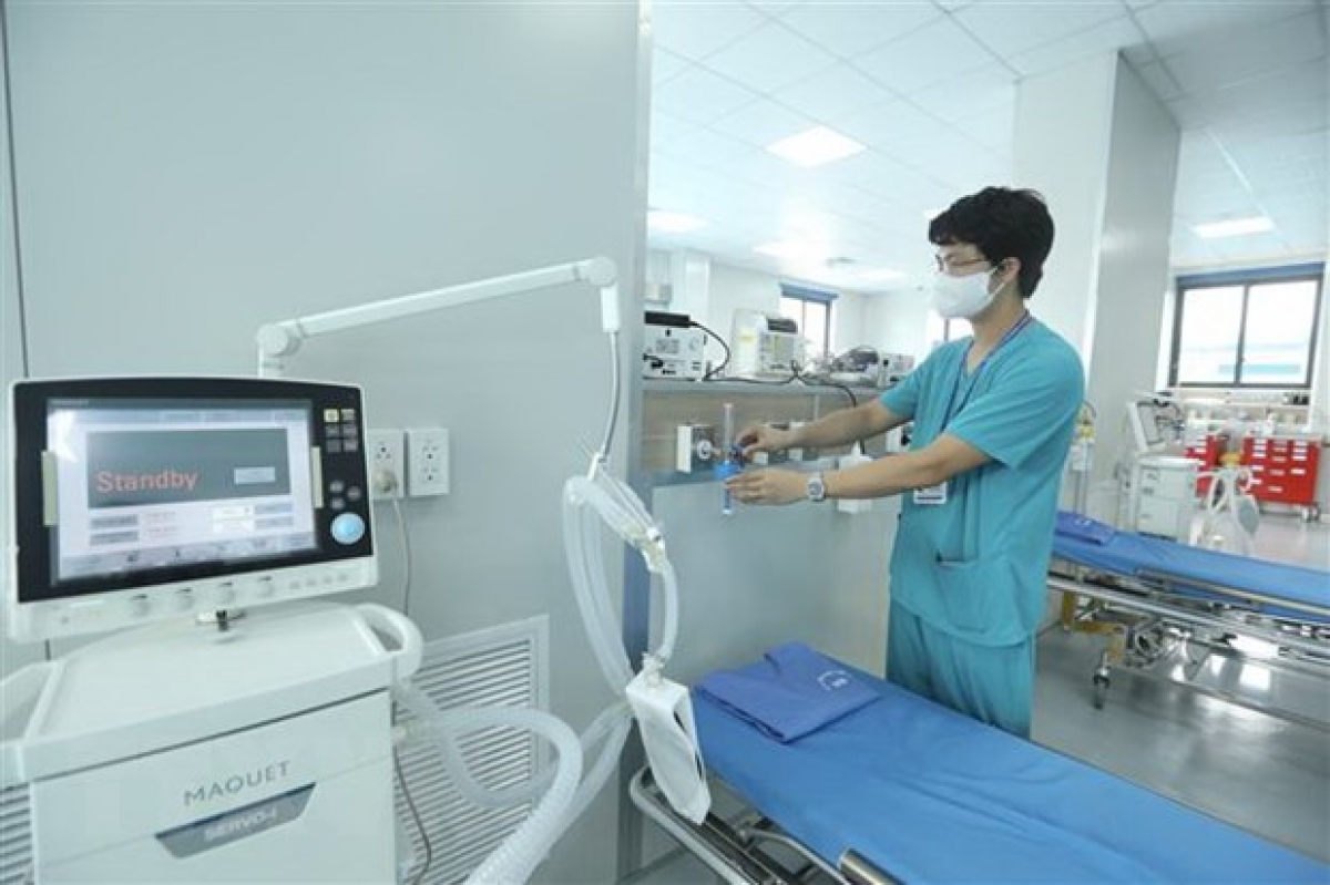BV Điều trị người bệnh Covid-19 vẫn đảm bảo đủ nhân lực và giường bệnh tiếp nhận bệnh nhân