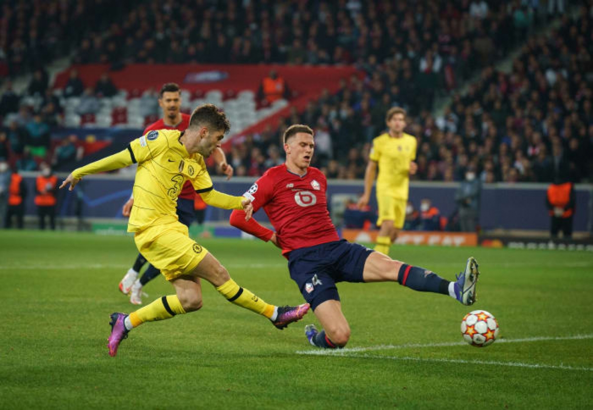 Christian Pulisic gỡ hòa 1-1 cho Chelsea (Ảnh: Internet)