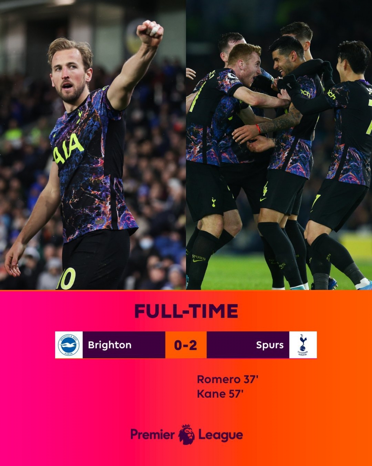 Chiến thắng giúp Tottenham nuôi hi vọng giành vé dự Champions League mùa tới (Ảnh: Intenet)