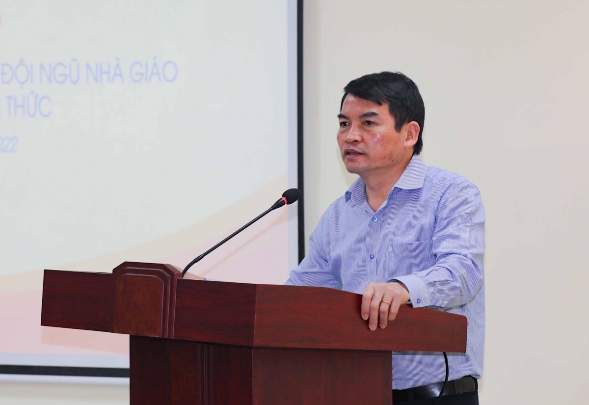 Ông Phạm Tuấn Anh, Phó Cục trưởng Cục Nhà giáo (Bộ GD-ĐT) 